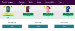 Fantasy Premier League Chips